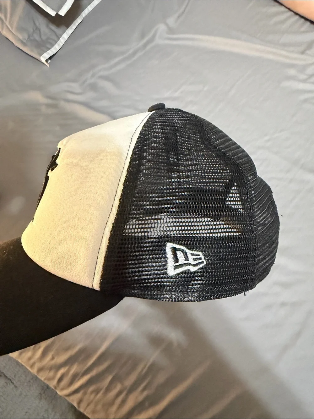 Ksubi Black & Cream 9FORTY Trucker Cap